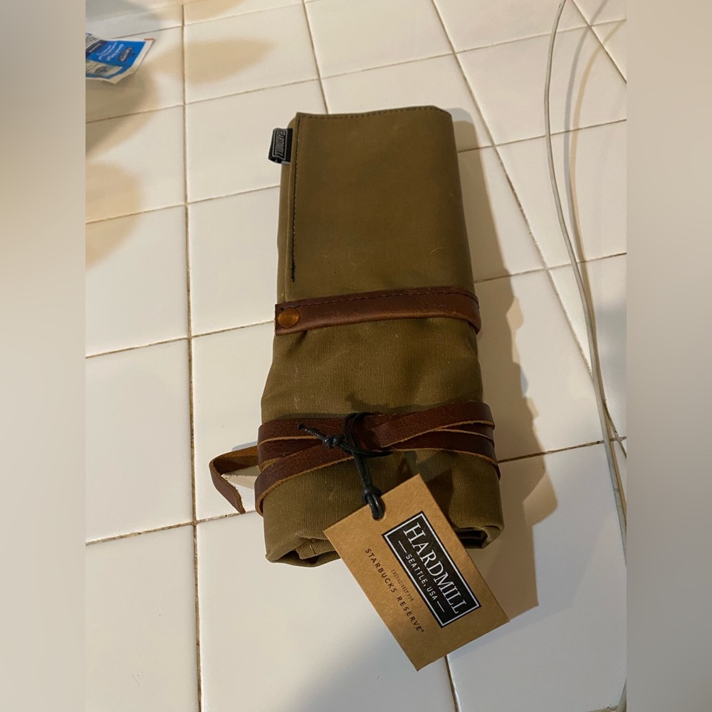 Starbucks Reserve Roastery Waxed Cotton Hardmill Apron, from Pike's Place
